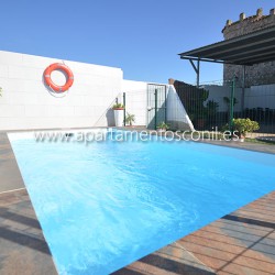 Casa David en Conil con piscina