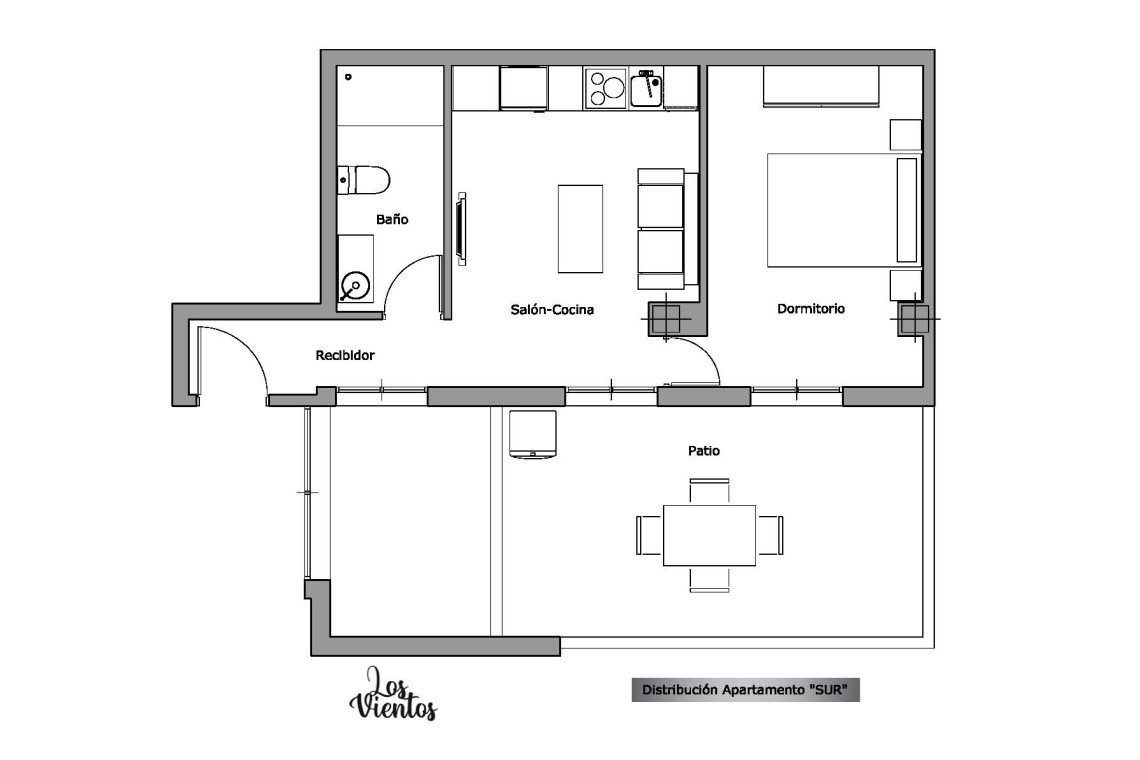 Plano del apartamento