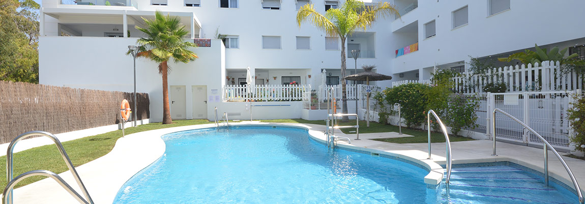 Apartamentos en Conil con piscina