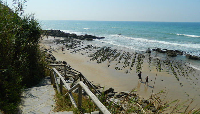 Bajada a la playa