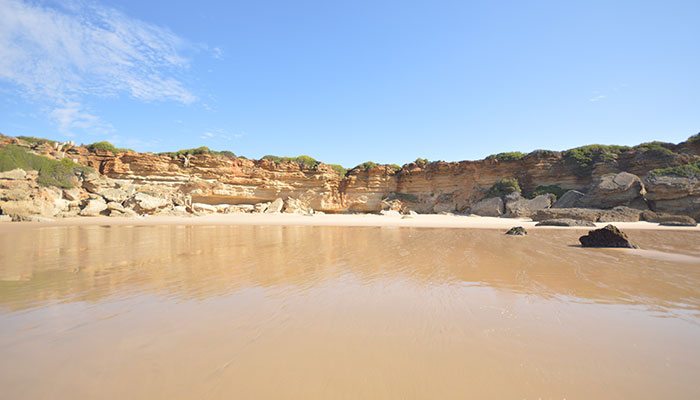 Paya cala nudista en Conil. Cala del Pato