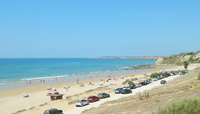 Aparcamiento de playa de la Fontanilla