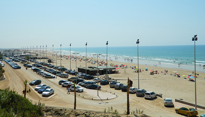 Vistas de la playa de la Fontanilla